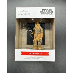 Hallmark Ornament Star Wars Chewbacca with Bowcaster Christmas 2021